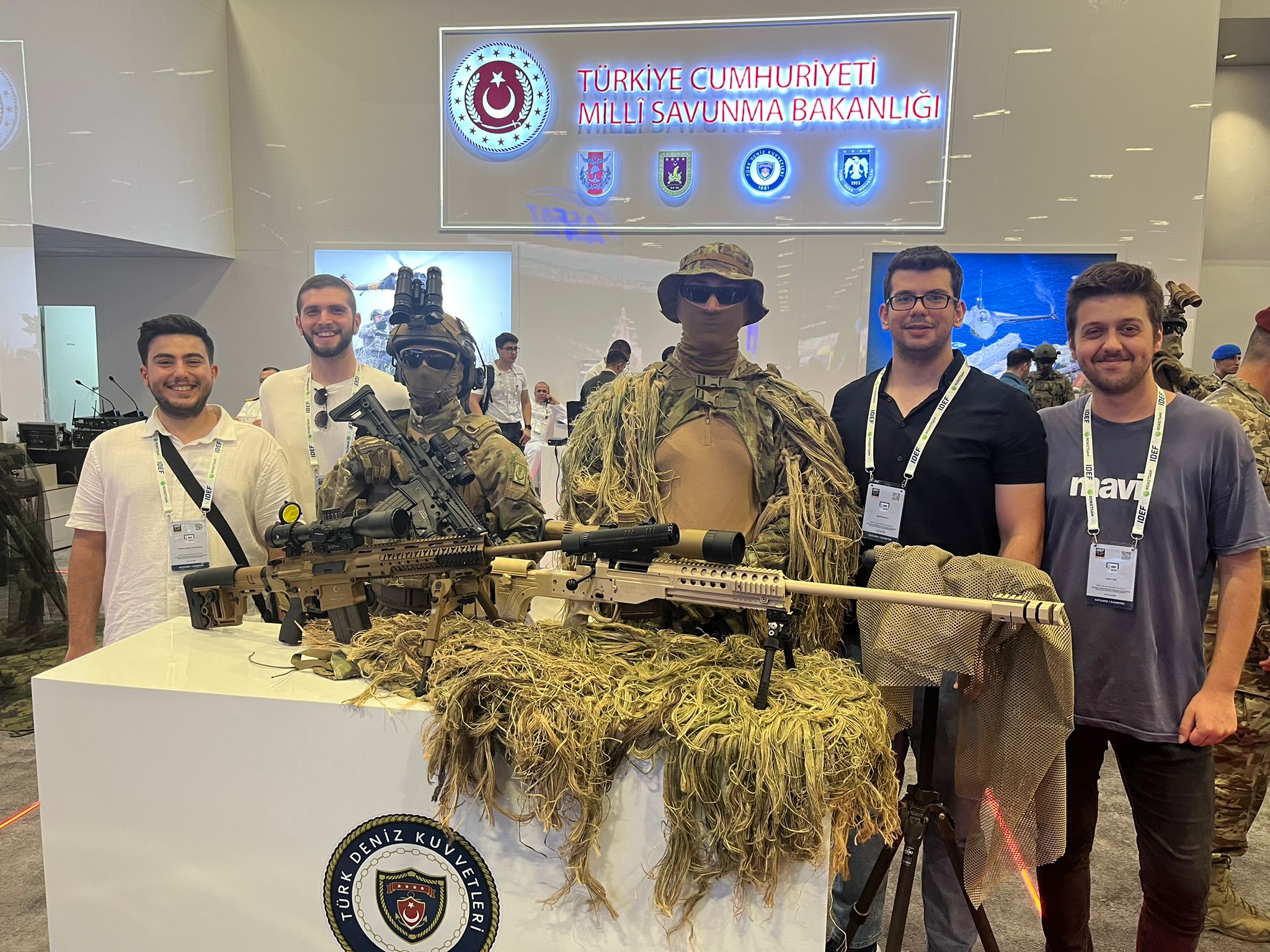IDEF 2025 FUARI'NA KATILDIK